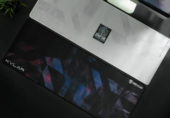 mousepad rgb extended budget 2025 glowing di meja setup estetik