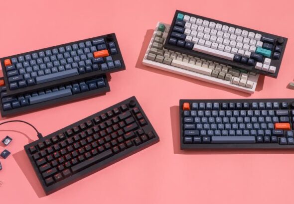 perbandingan keyboard 60% vs TKL vs full size untuk setup 2025
