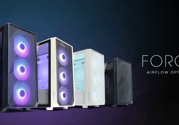 casing pc aesthetic dan adem di bawah 800 ribu dengan airflow mesh dan fan RGB