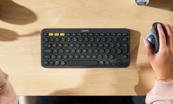 keyboard wireless murah 2025 untuk setup meja kerja dan gaming estetik