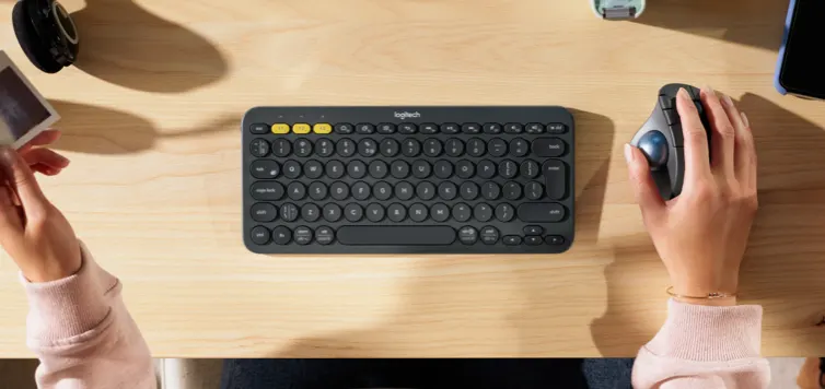 keyboard wireless murah 2025 untuk setup meja kerja dan gaming estetik