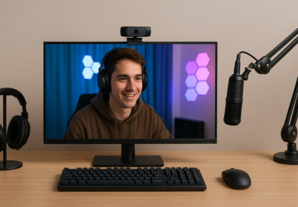webcam dan mic budget untuk streamer pemula 2025