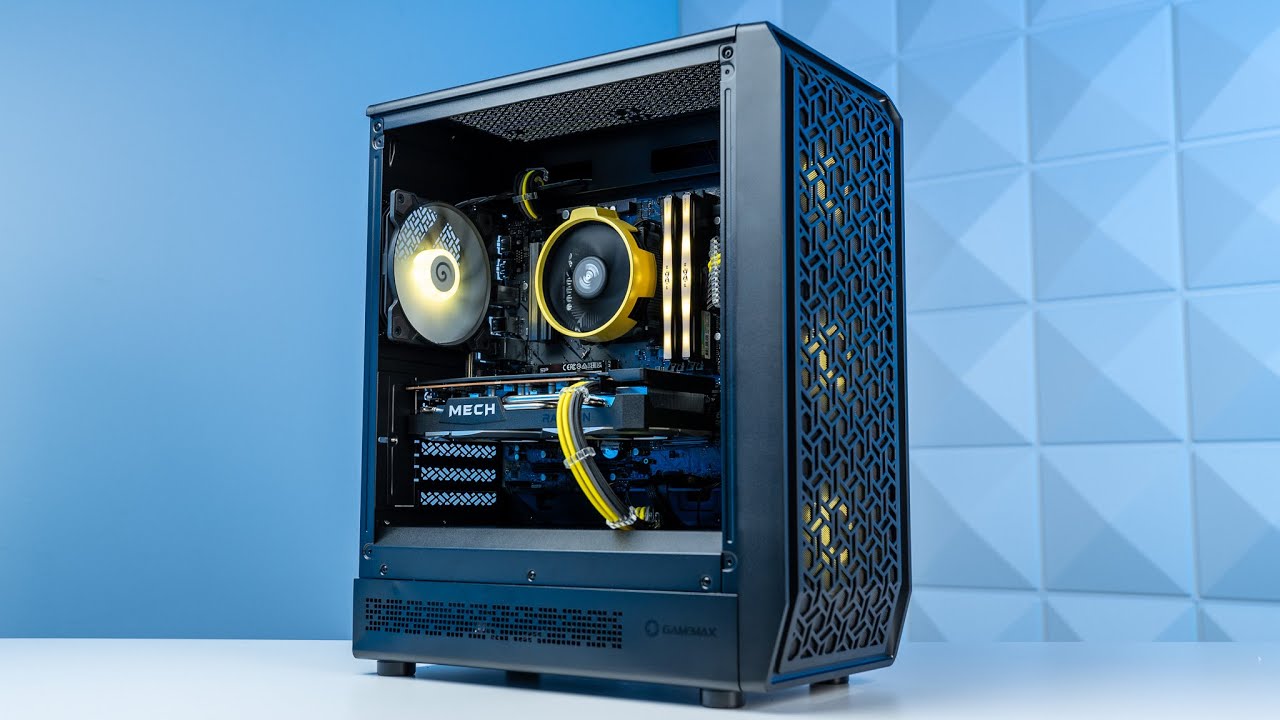 build pc editing dan gaming 2025 budget 10 jutaan dengan rx 6600 dan ryzen 5