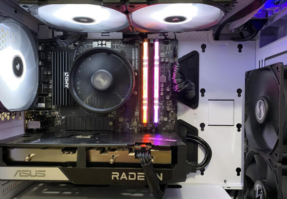 build pc streaming dan editing 2025 budget 10 jutaan dengan rx 6600 dan ryzen 5