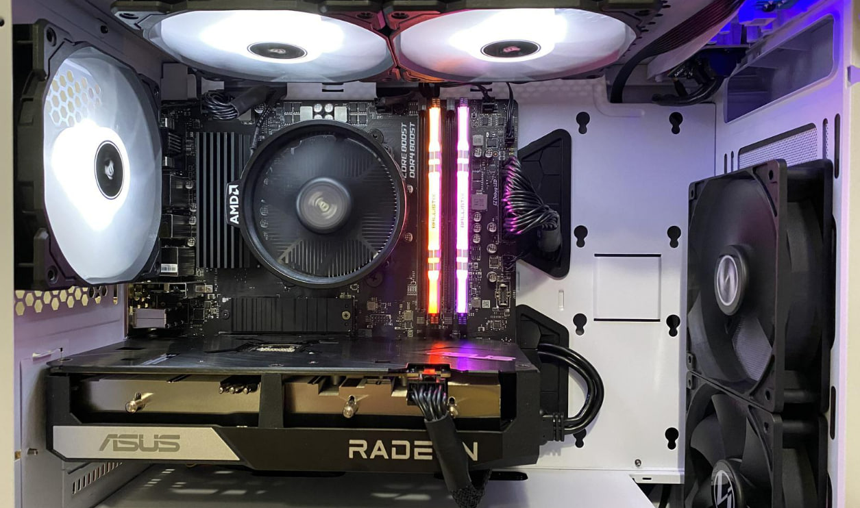build pc streaming dan editing 2025 budget 10 jutaan dengan rx 6600 dan ryzen 5