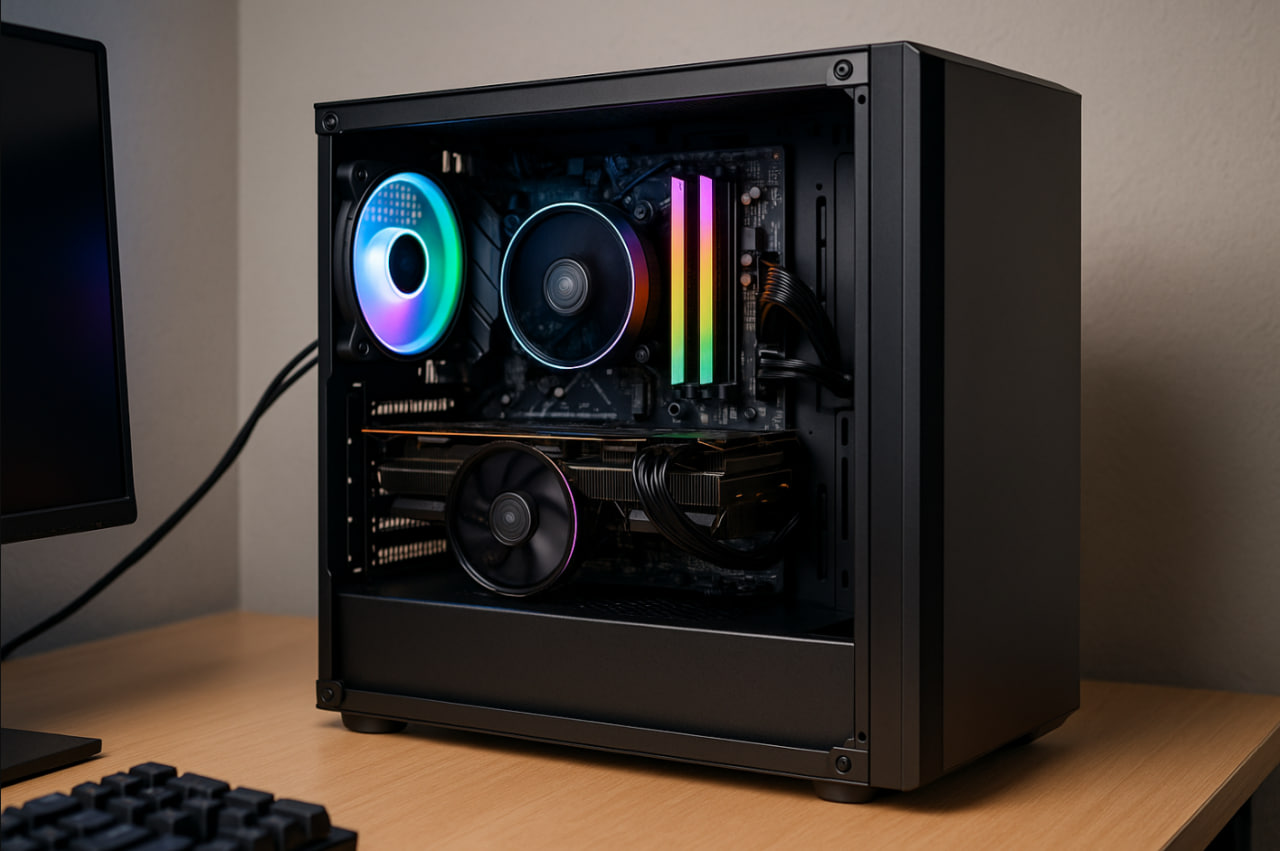 build pc editing dan gaming 2025 budget 7 jutaan