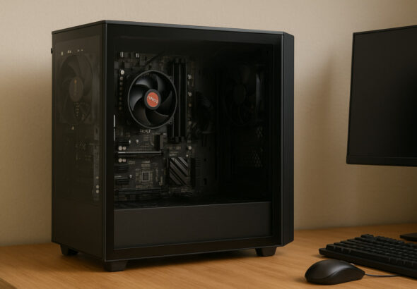 build pc editing dan gaming 2025 budget 5 jutaan dengan ryzen 5 5600g dan casing sederhana