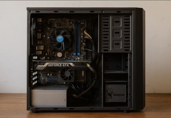 build pc editing dan gaming bekas 2025 budget 1 jutaan dengan intel i5 dan gtx 750 ti