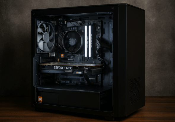 build pc editing dan gaming bekas 2025 budget 5 jutaan dengan gtx 1660 super dan ryzen 5 3600