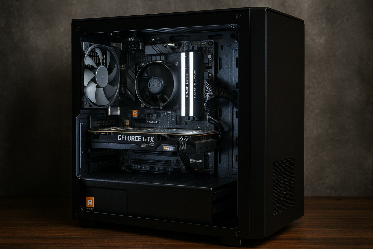 build pc editing dan gaming bekas 2025 budget 5 jutaan dengan gtx 1660 super dan ryzen 5 3600