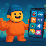 Ilustrasi game Android ringan dengan tampilan modern dan cerah
