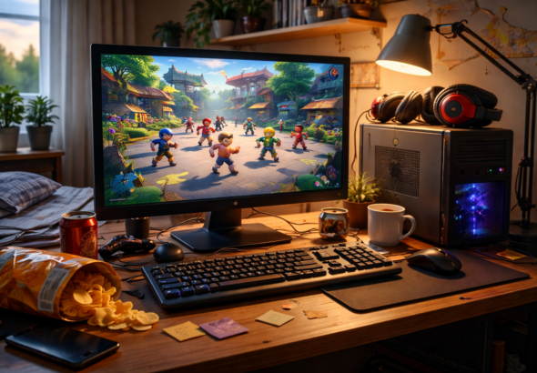 game multiplayer ringan PC kentang